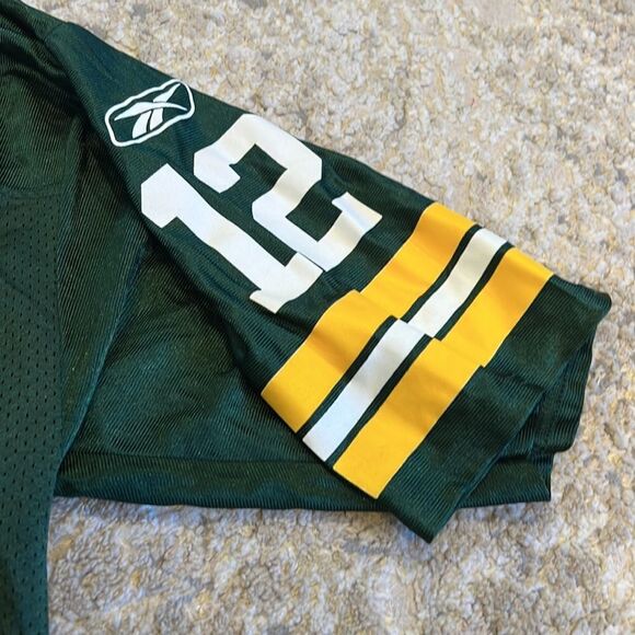 Reebok NFL Arron Rodgers Green Bay Packers Football Jersey size L in EUC - Picture 4 of 9